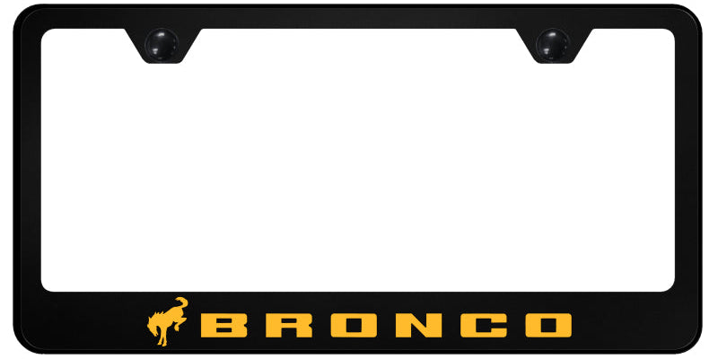 Ford Bronco 2020 Polycarbonate License Plate Frame - UV Print- Official Licensed