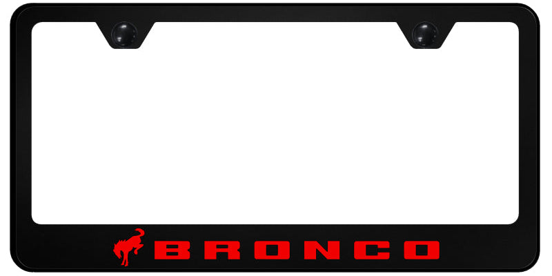 Ford Bronco 2020 Polycarbonate License Plate Frame - UV Print- Official Licensed