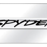 Toyota Spyder Name Mini Plate - Official Licensed