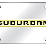 Chevrolet Suburban Name License Plate - Official Licensed