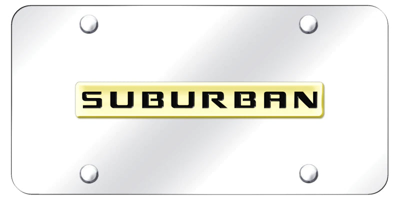 Chevrolet Suburban Name License Plate - Official Licensed