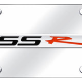 Chevrolet SSR Name License Plate - Chrome on Mirrored - Official Licensed