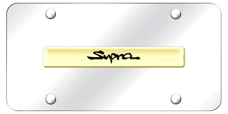 Toyota Supra Name License Plate - Official Licensed