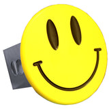 Smile Face Class III Trailer Hitch Plug - Yellow - Official Licensed