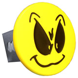 Grimace Face Class III Trailer Hitch Plug - Yellow - Official Licensed