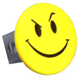 Smirk Face Class III Trailer Hitch Plug - Yellow - Official Licensed