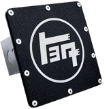 Toyota TEQ Logo Class III Trailer Hitch Plug - Rugged Black - Official Licensed