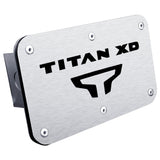 Nissan Titan XD Name and Logo Class III Hitch Plug - Official Licensed