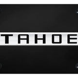 Chevrolet Tahoe Name License Plate - Official Licensed