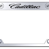 Cadillac Steel Truck Cut-Out License Plate Frame - Laser Etched Mirrored - Official Licensed