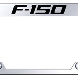 Ford F-150 Steel Truck Cut-Out License Plate Frame - Laser Etched Mirrored - Official Licensed