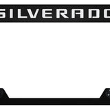 Chevrolet Silverado Steel Truck Cut-Out License Plate Frame - Official Licensed