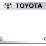 Toyota Steel Truck Cut-Out License Plate Frame - Laser Etched Mirrored - Official Licensed