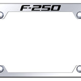 Ford F-250 Steel Truck Wide Body License Plate Frame - Laser Etched Mirrored - Official Licensed