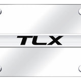Acura TLX Name License Plate - Chrome on Mirrored - Official Licensed