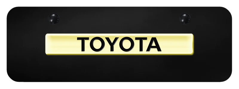 Toyota Name Mini Plate - Official Licensed