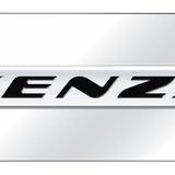 Toyota Venza Name Mini Plate - Chrome on Mirrored - Official Licensed