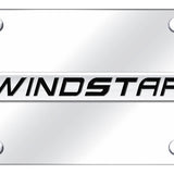 Ford Windstar Name License Plate - Chrome on Mirrored - Official Licensed