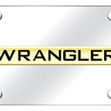 Jeep Wrangler Name License Plate - Official Licensed