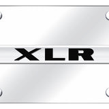 Cadillac XLR Name License Plate - Chrome on Mirrored - Official Licensed