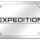 Ford Expedition Name Plate Kit - Chrome on Mirrored - Official Licensed