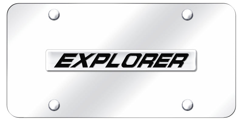 Ford Explorer Name License Plate - Official Licensed
