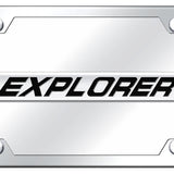 Ford Explorer Name License Plate Kit -  Official Licensed