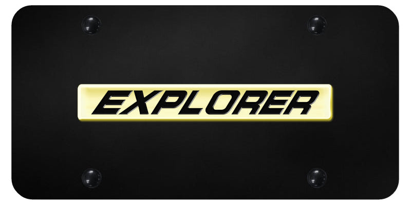 Ford Explorer Name License Plate - Official Licensed