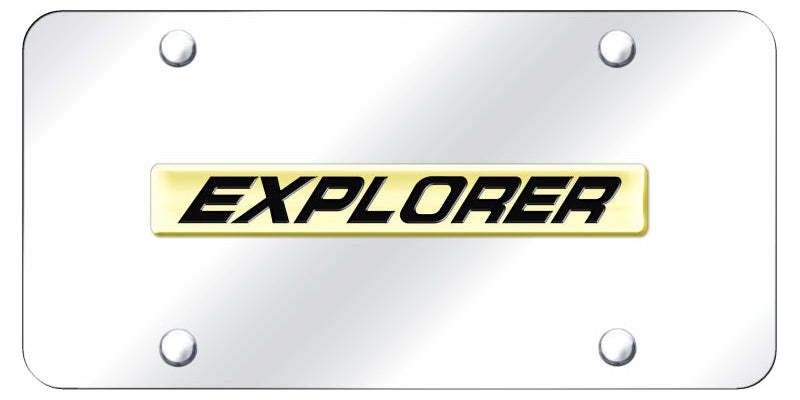 Ford Explorer Name License Plate - Official Licensed
