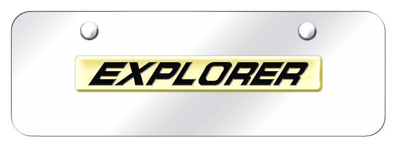 Ford Explorer Name Mini License Plate - Official Licensed