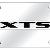 Cadillac XTS Name License Plate - Chrome on Mirrored - Official Licensed