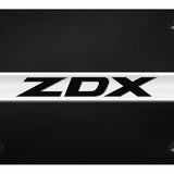 Acura ZDX Name License Plate - OEM Stlyle Logo - Official Licensed