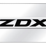 Acura ZDX Name Mini Plate - OEM Stlyle Logo - Official Licensed