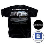 Chevrolet Camaro Born of A Legend Auto Graphic T-Shirt Black Official Licensed