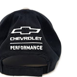 Chevrolet Embroidered Bowtie Logo Baseball Cap Car Racing Hat Black Official