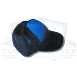 Mopar Embroidered Logo Baseball Cap Blue Black Faded Pattern Official Licensed