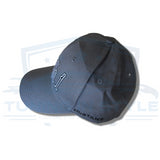 Ford Mach 1 Mustang Tri Bar Embroidered Logo Baseball Cap Grey Official Licensed