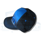 Mopar Embroidered Logo Baseball Cap Blue Black Faded Pattern Official Licensed