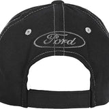 Ford Mustang Pony Logo Baseball Cap Car Auto Racing Hat Black Official Licensed
